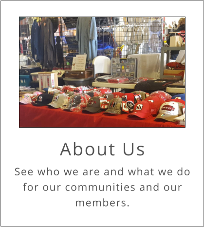About Us See who we are and what we do for our communities and our members.